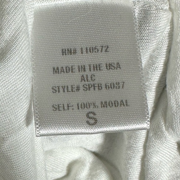 A.L.C. Twisty T Midi or Mini Ruched Striped Dress - small - Picture 5 of 5